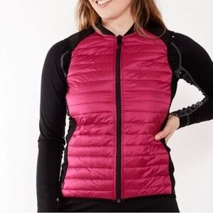 Swik Navado Women's Vest sangria size medium